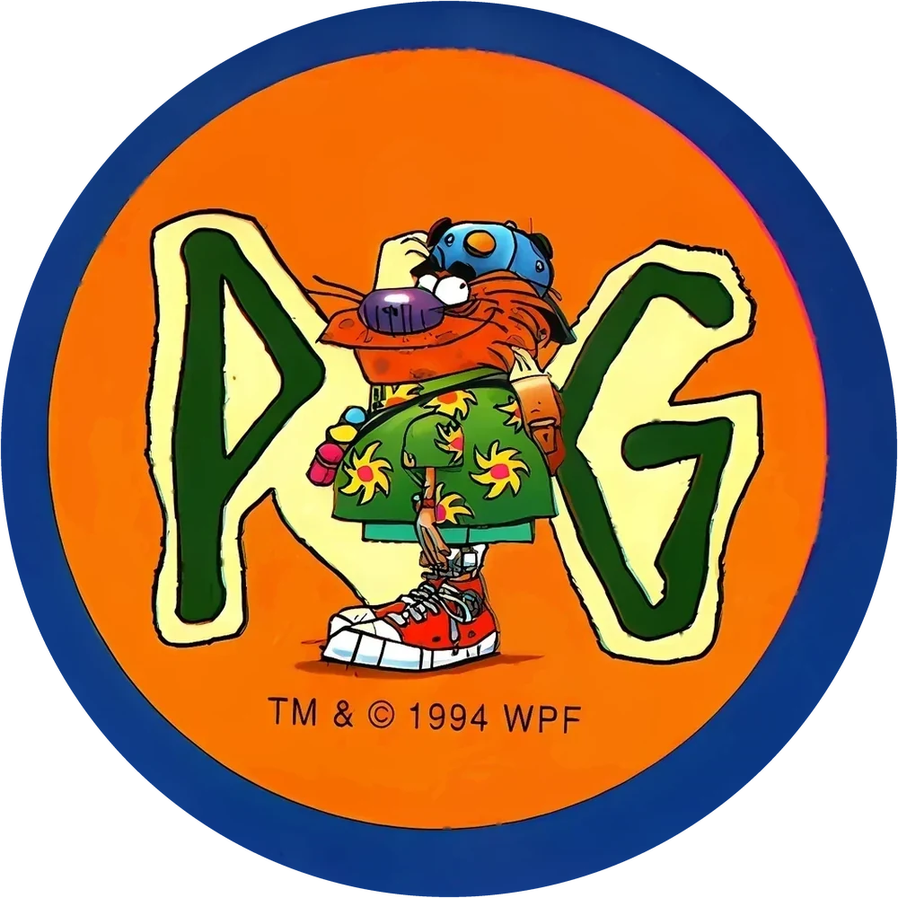 Pineapple Orange Guava (POG) cap #1 — 90s pog