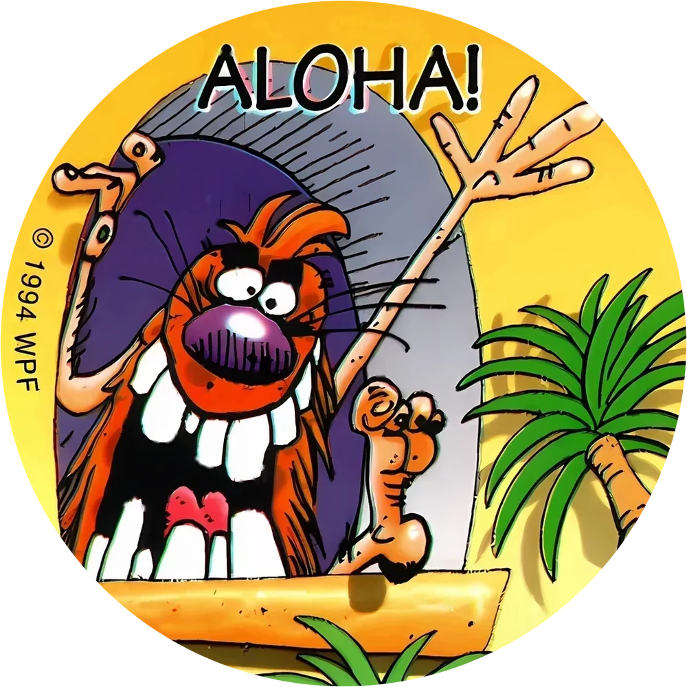 Pineapple Orange Guava (POG) cap #30 — 90s pog