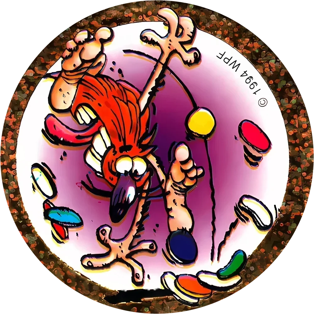 Pineapple Orange Guava (POG) cap #39 — 90s pog