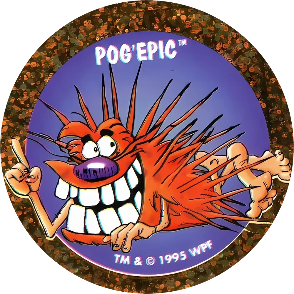 Pineapple Orange Guava 2 (POG) cap #12 — 90s pog
