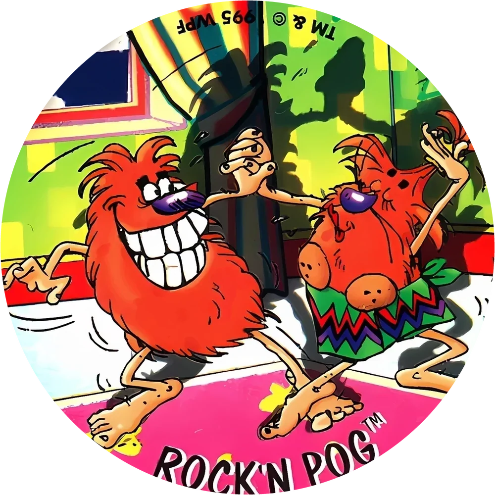 Pineapple Orange Guava 2 (POG) cap #40 — 90s pog