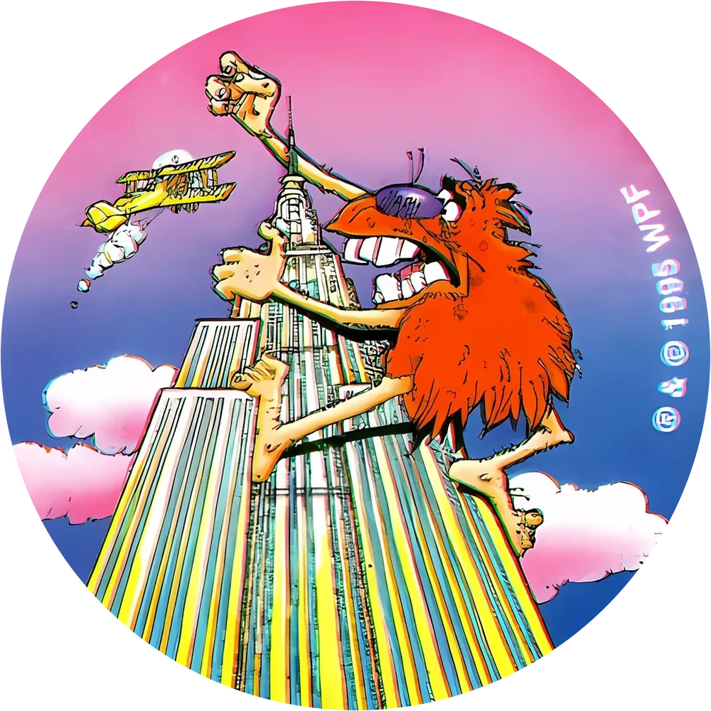 Pineapple Orange Guava 3 (POG) cap #1 — 90s pog
