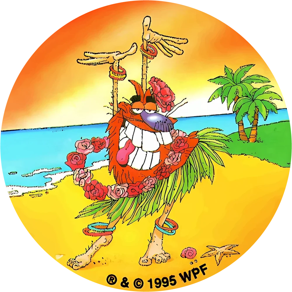 Pineapple Orange Guava 3 (POG) cap #25 — 90s pog