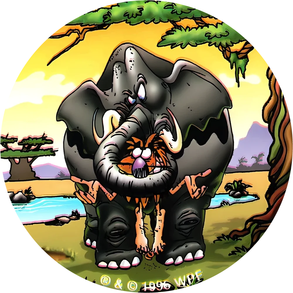 Pineapple Orange Guava 3 (POG) cap #32 — 90s pog