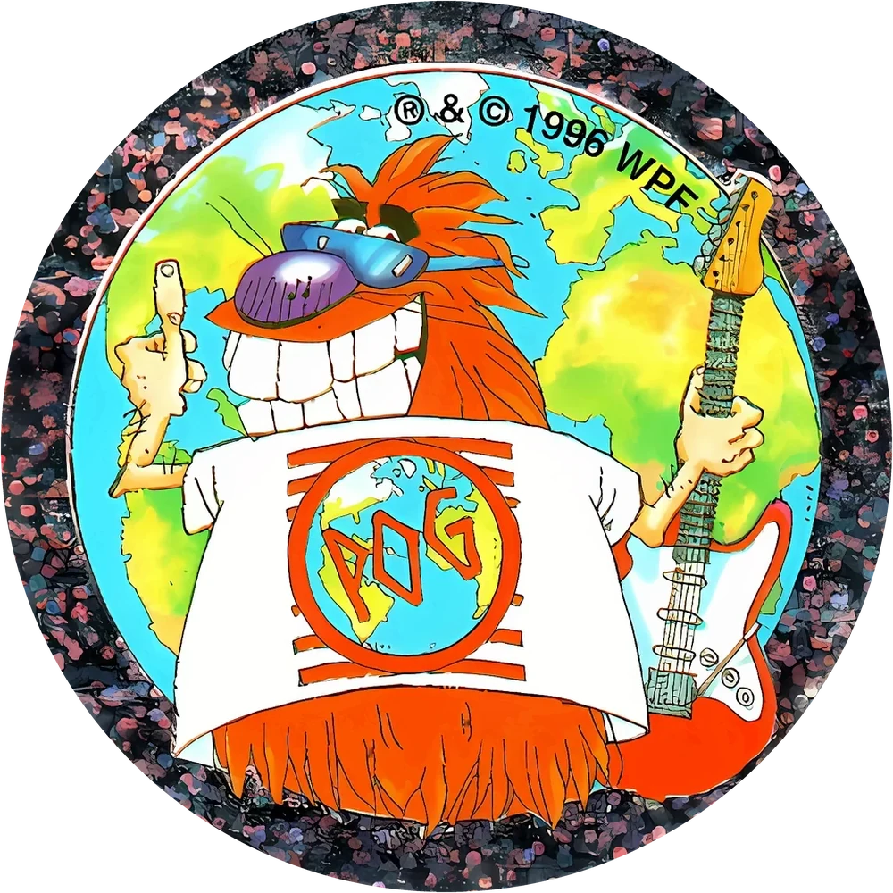 Pineapple Orange Guava 3 (POG) cap #4 — 90s pog