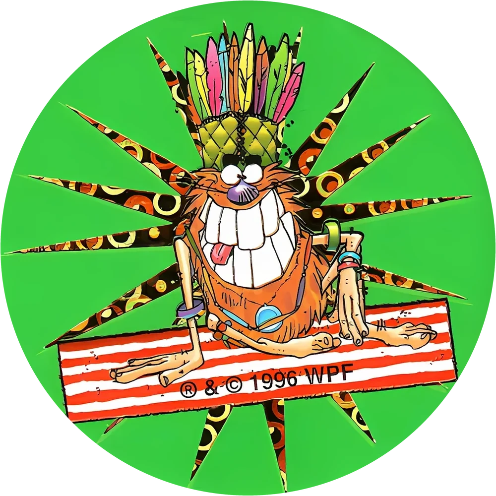 Pineapple Orange Guava 3 (POG) cap #9 — 90s pog