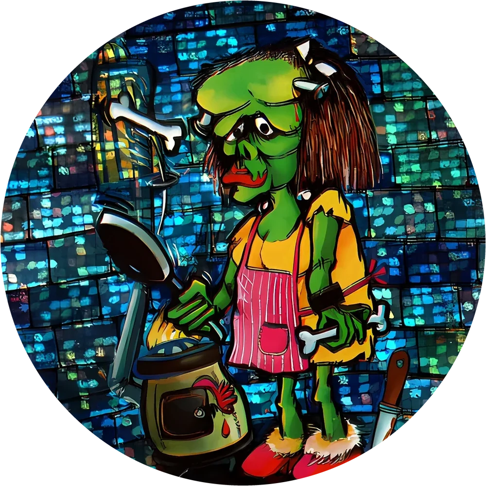 Фишка Monsters (Монстры) №10 — кэпс из 90-х