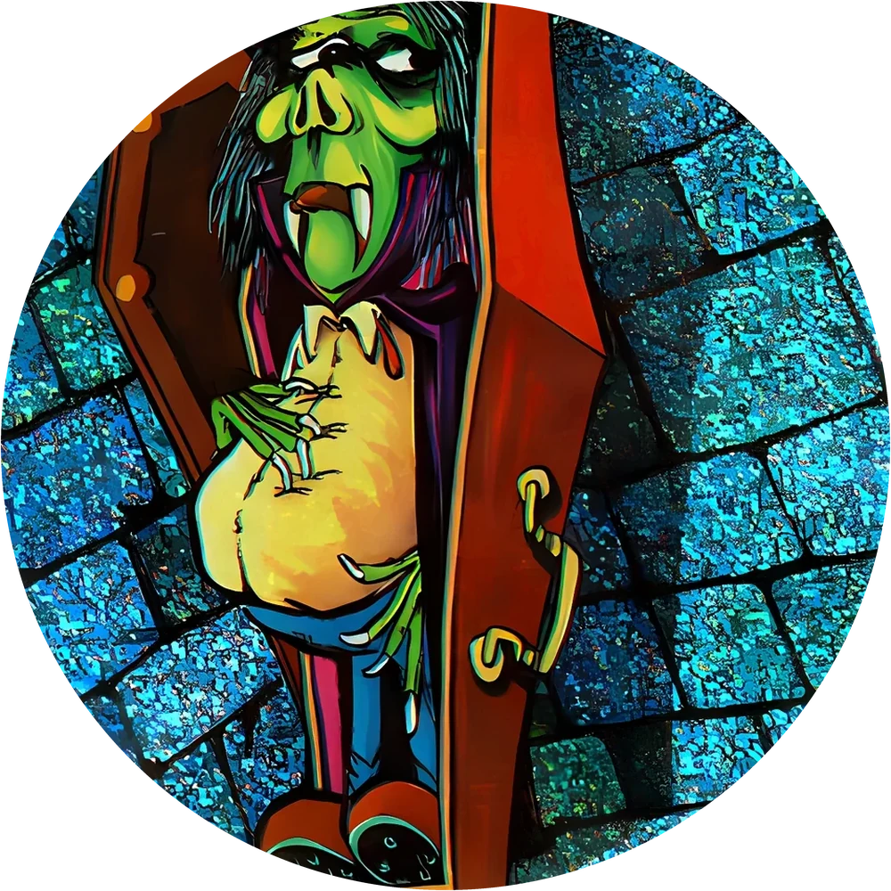 Фишка Monsters (Монстры) №5 — кэпс из 90-х