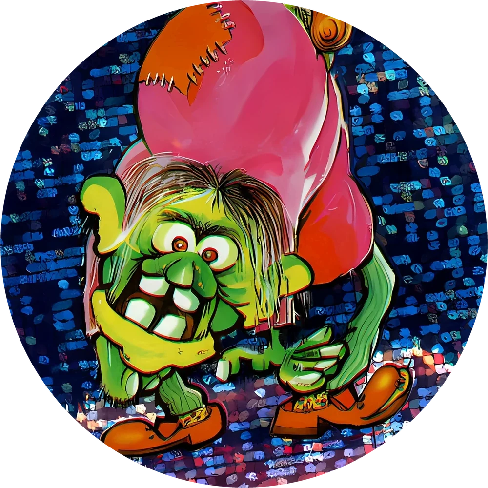 Фишка Monsters (Монстры) №6 — кэпс из 90-х