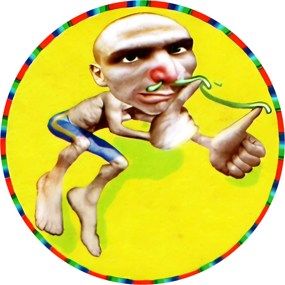 Circus of Freaks cap #28 — 90s pog