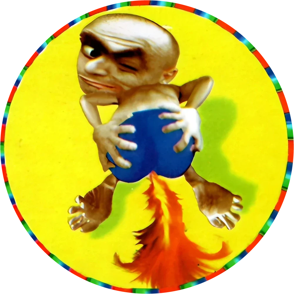 Circus of Freaks cap #30 — 90s pog