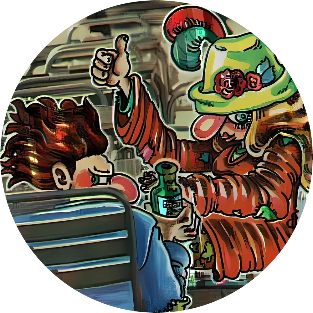 City People cap #13 — 90s pog