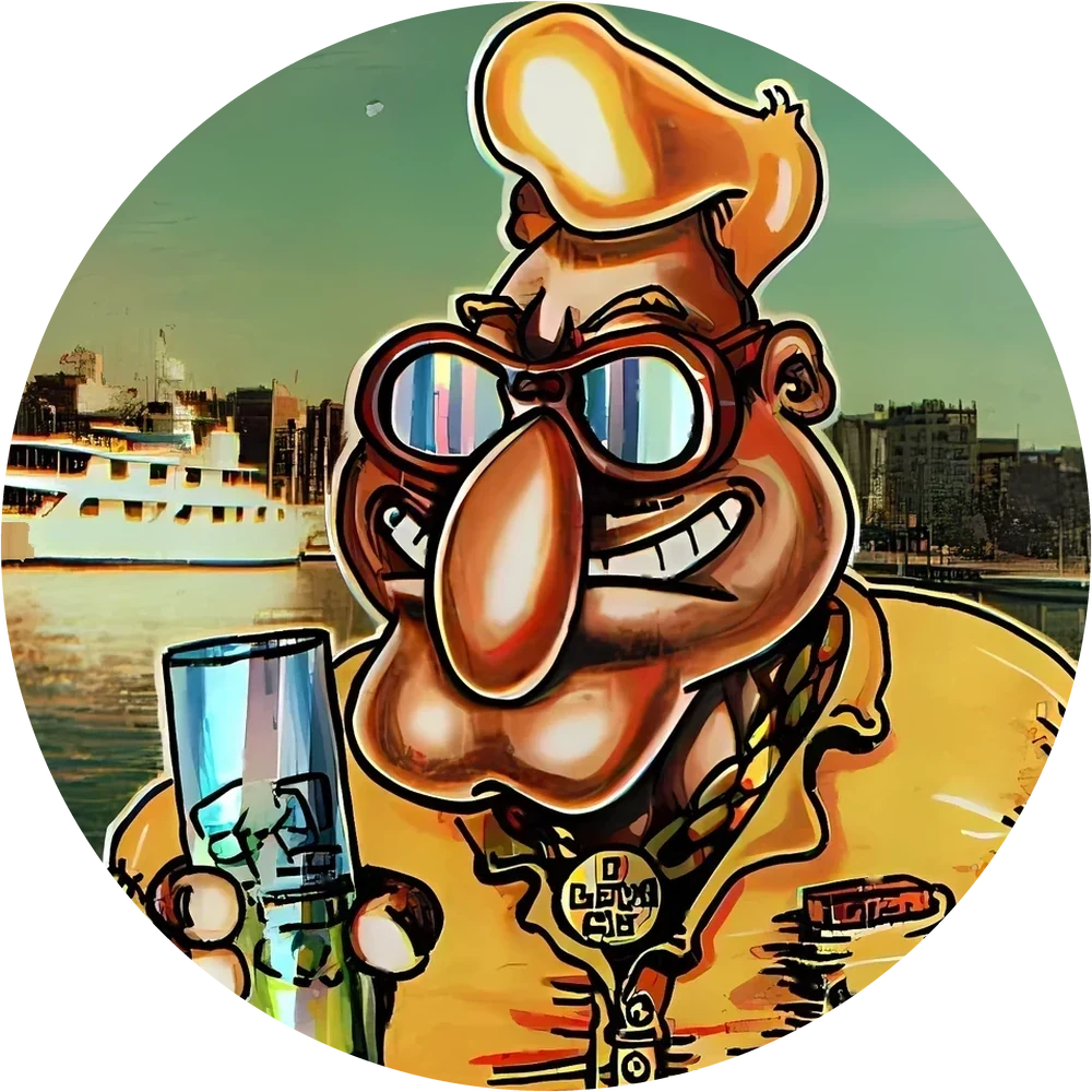 City People cap #8 — 90s pog