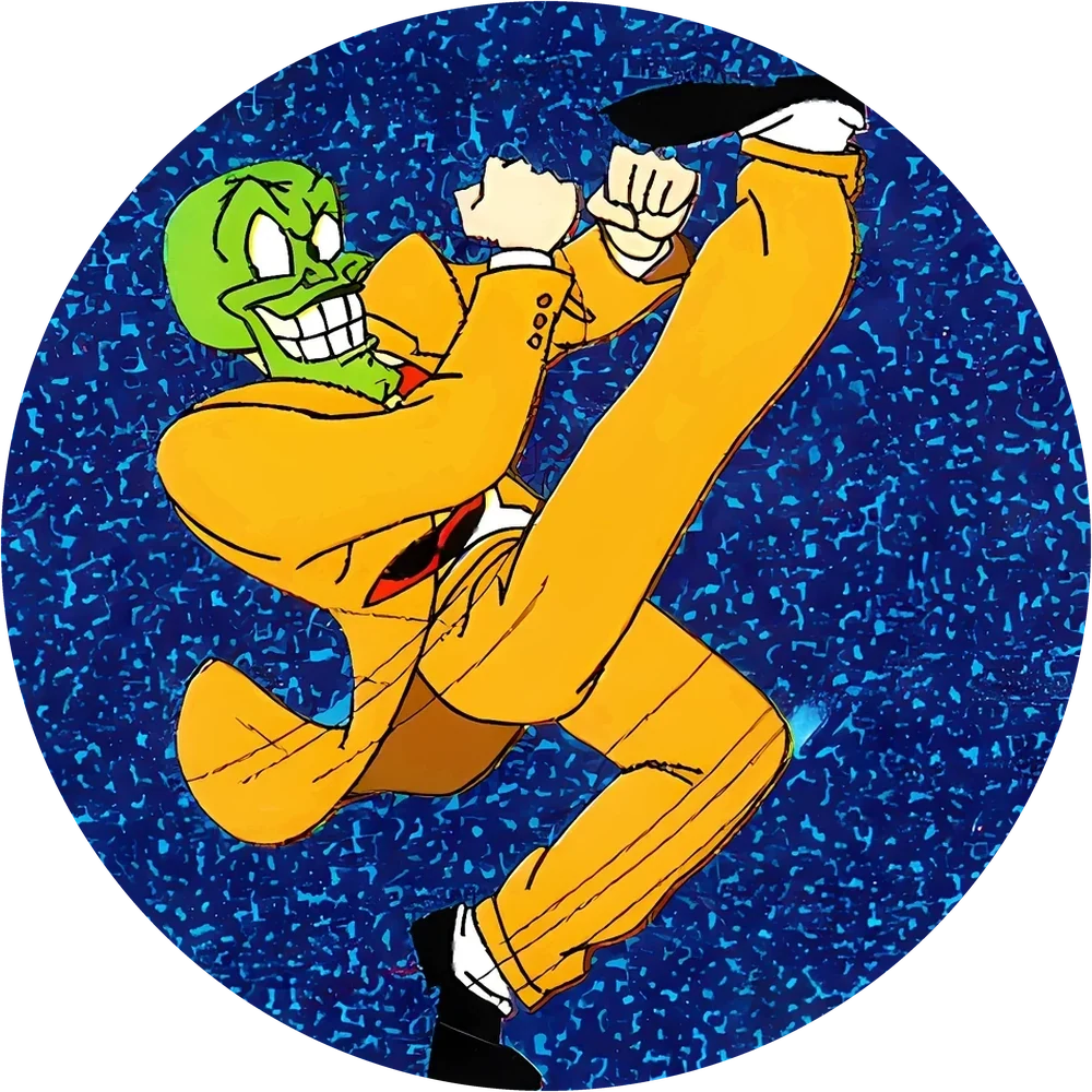 The Mask cap #13 — 90s pog