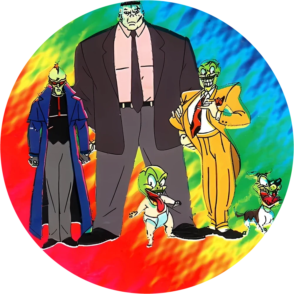 The Mask cap #28 — 90s pog