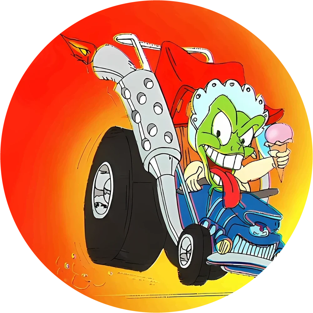 The Mask cap #3 — 90s pog