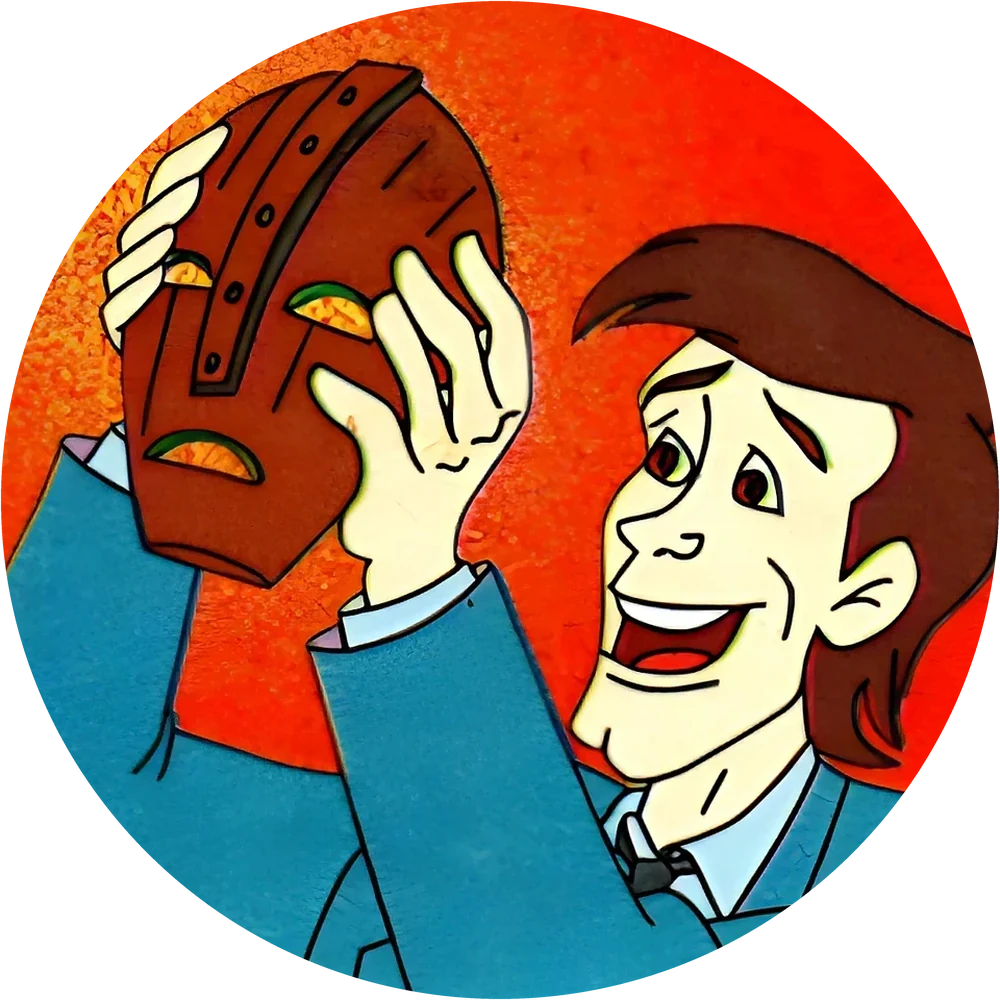 The Mask cap #30 — 90s pog