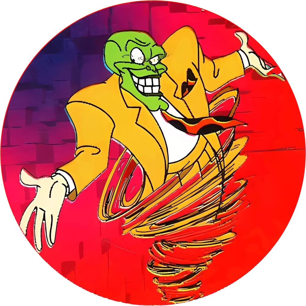 The Mask cap #32 — 90s pog