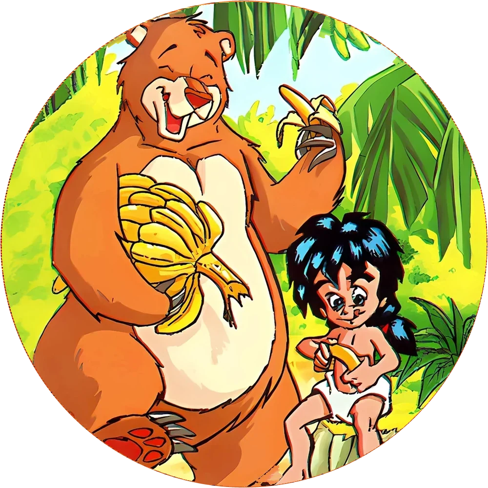 Mowgli cap #12 — 90s pog