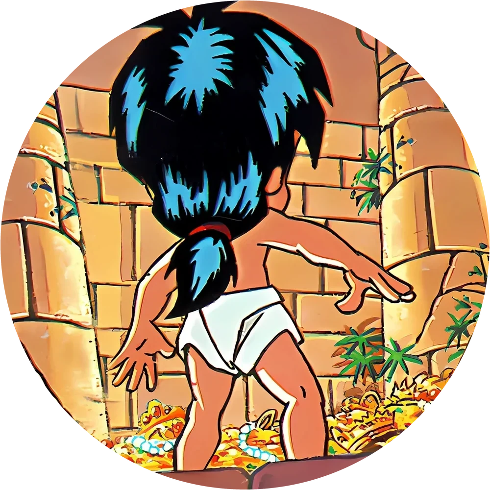 Mowgli cap #15 — 90s pog