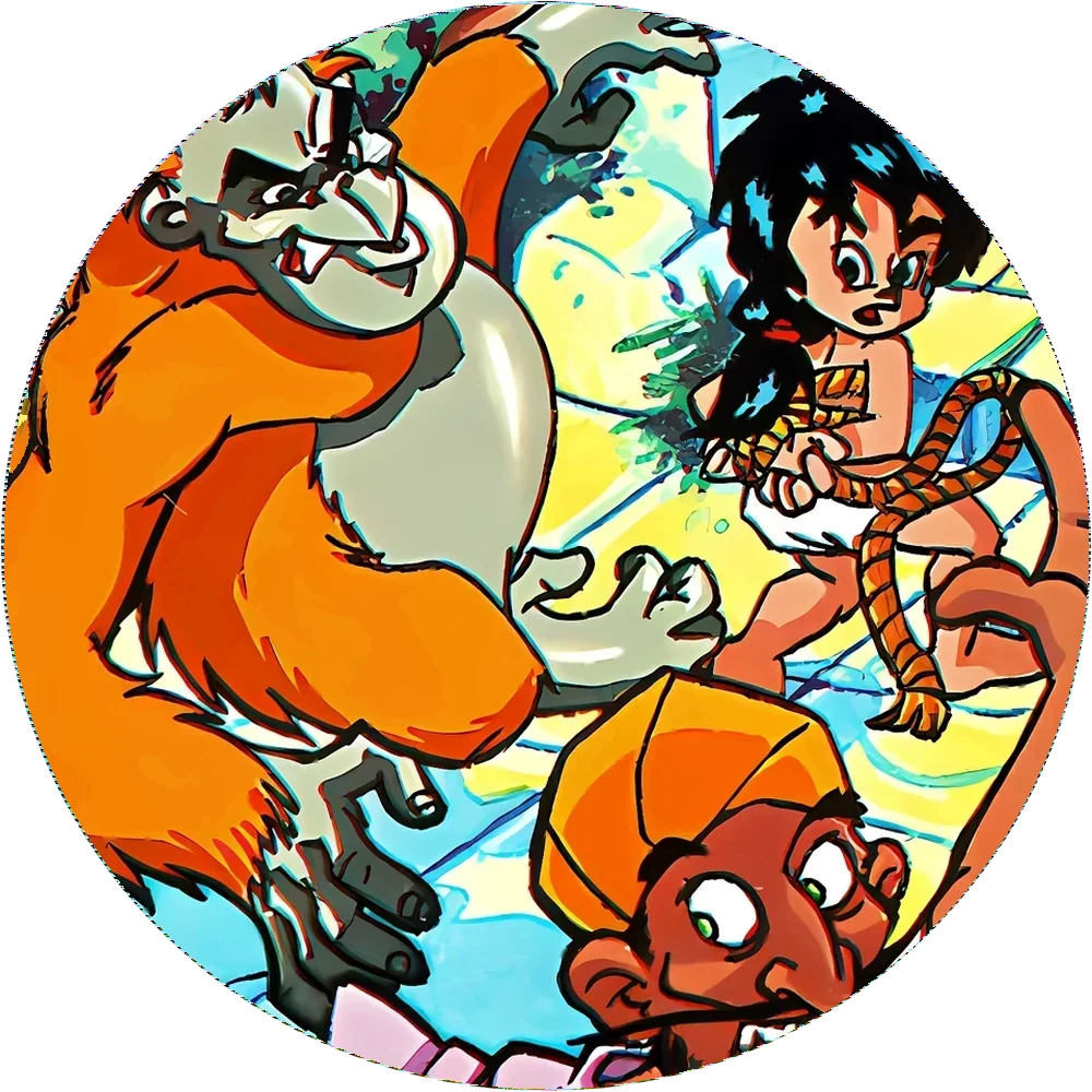 Mowgli cap #23 — 90s pog