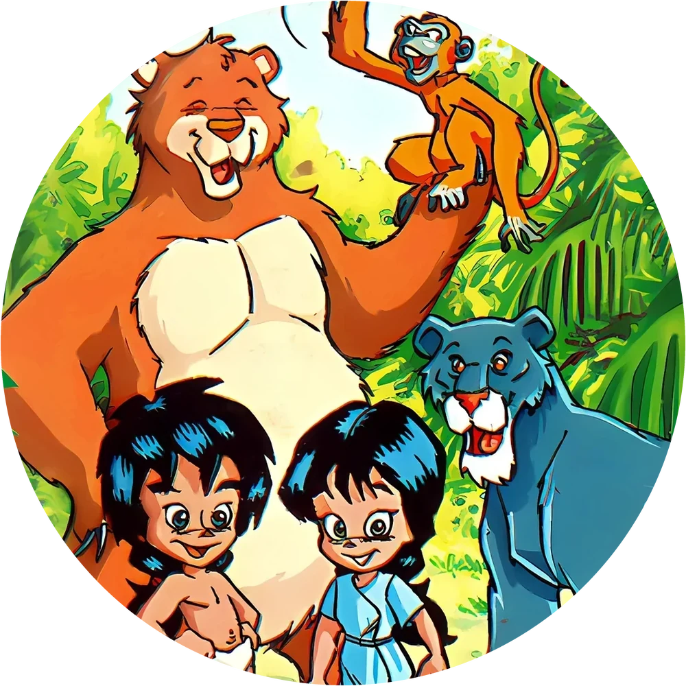 Mowgli cap #32 — 90s pog