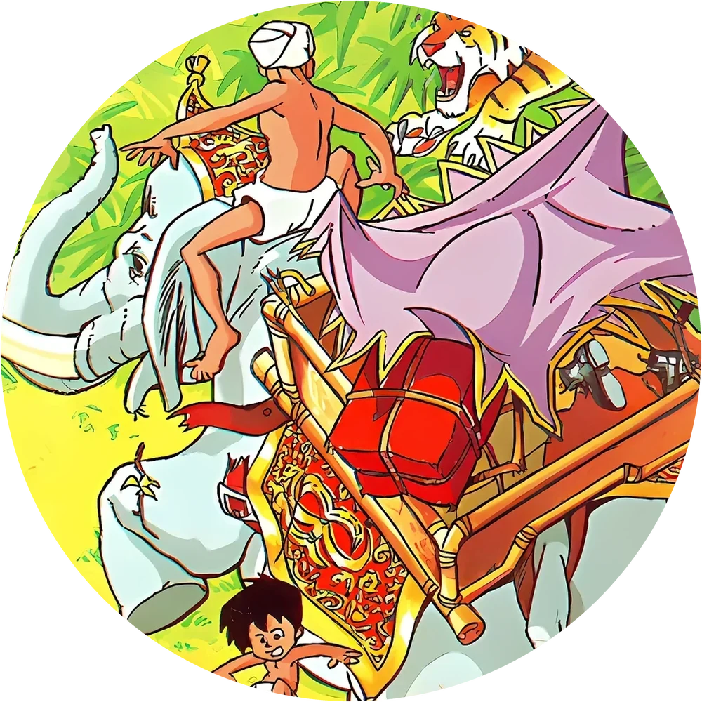 Mowgli cap #4 — 90s pog