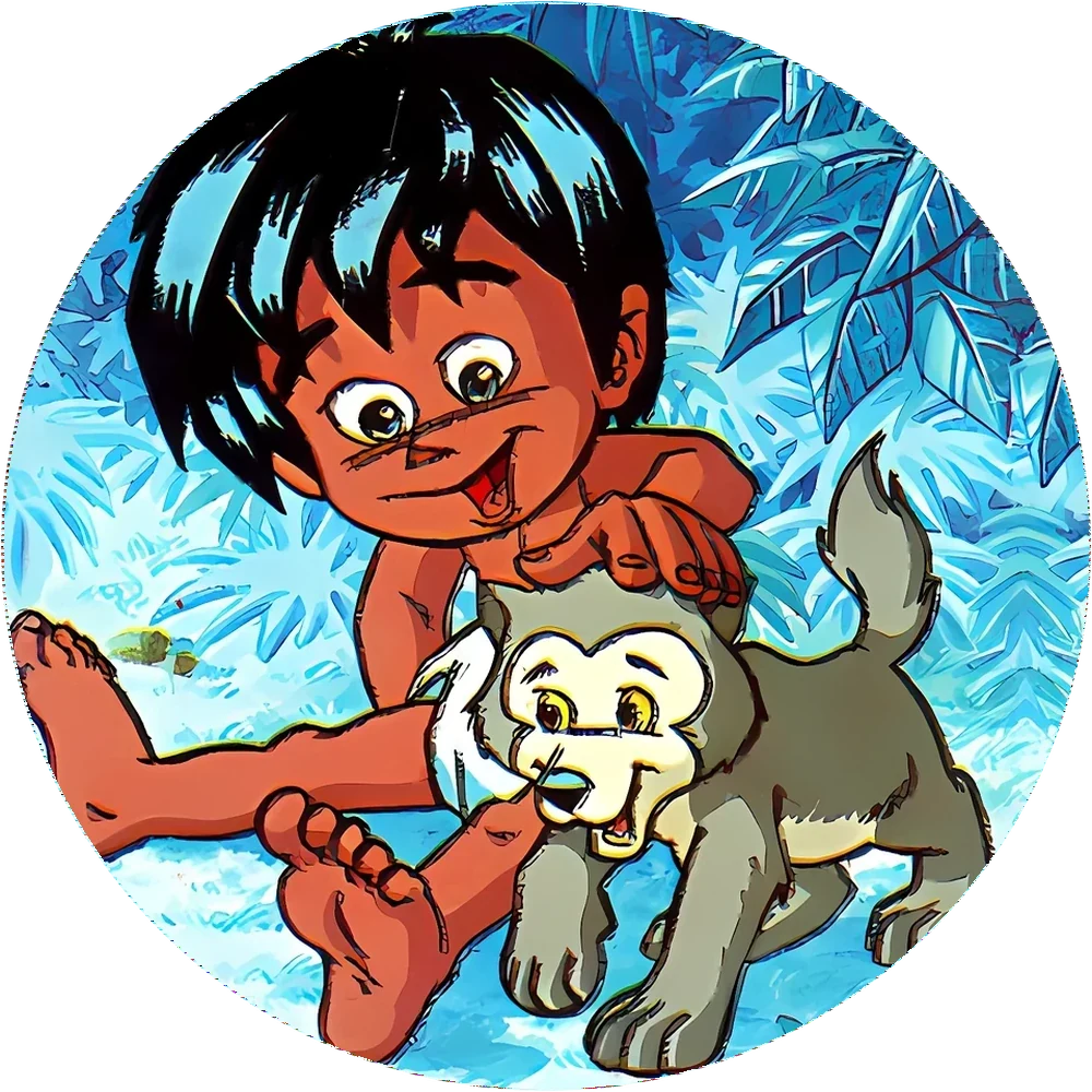 Mowgli cap #7 — 90s pog