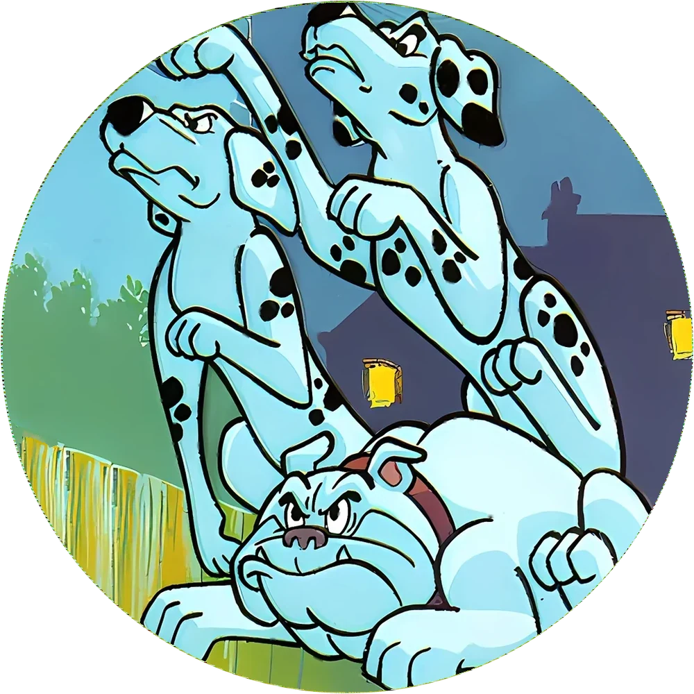 Фишка Dalmatians (101 далматинец) №24 — кэпс из 90-х
