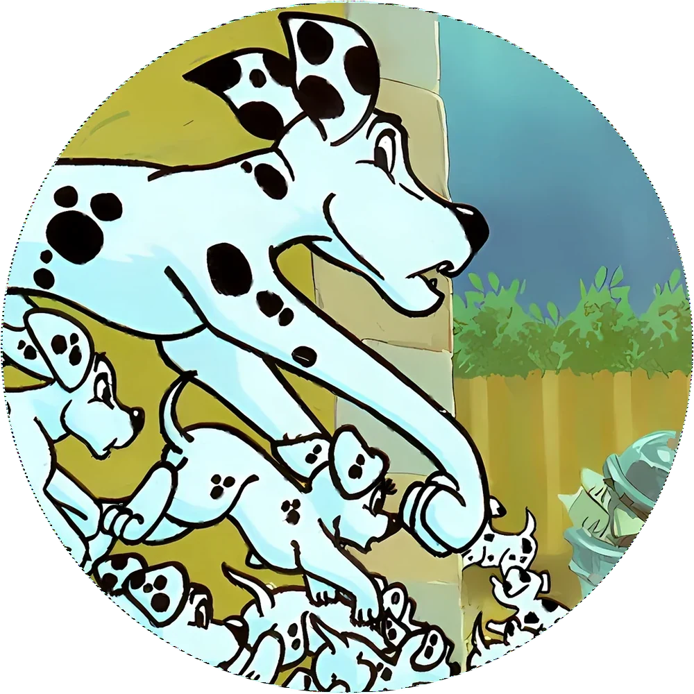 Фишка Dalmatians (101 далматинец) №27 — кэпс из 90-х