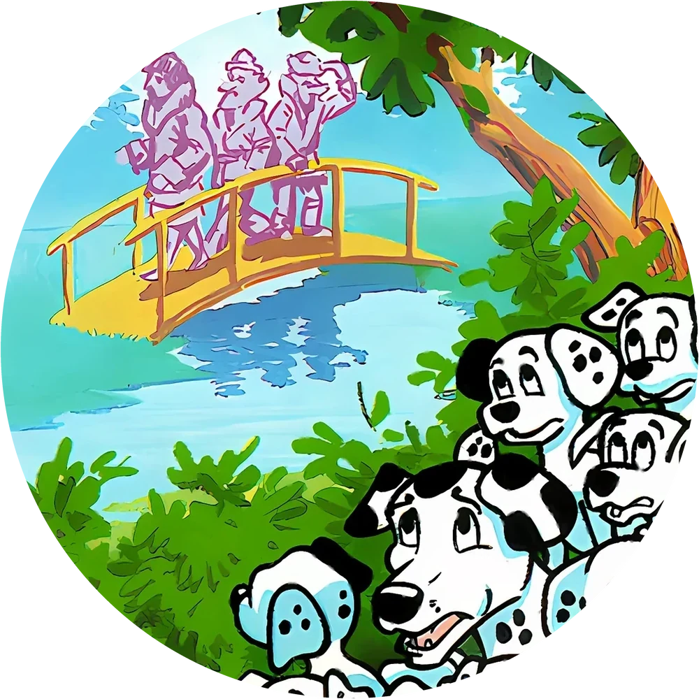 Фишка Dalmatians (101 далматинец) №29 — кэпс из 90-х