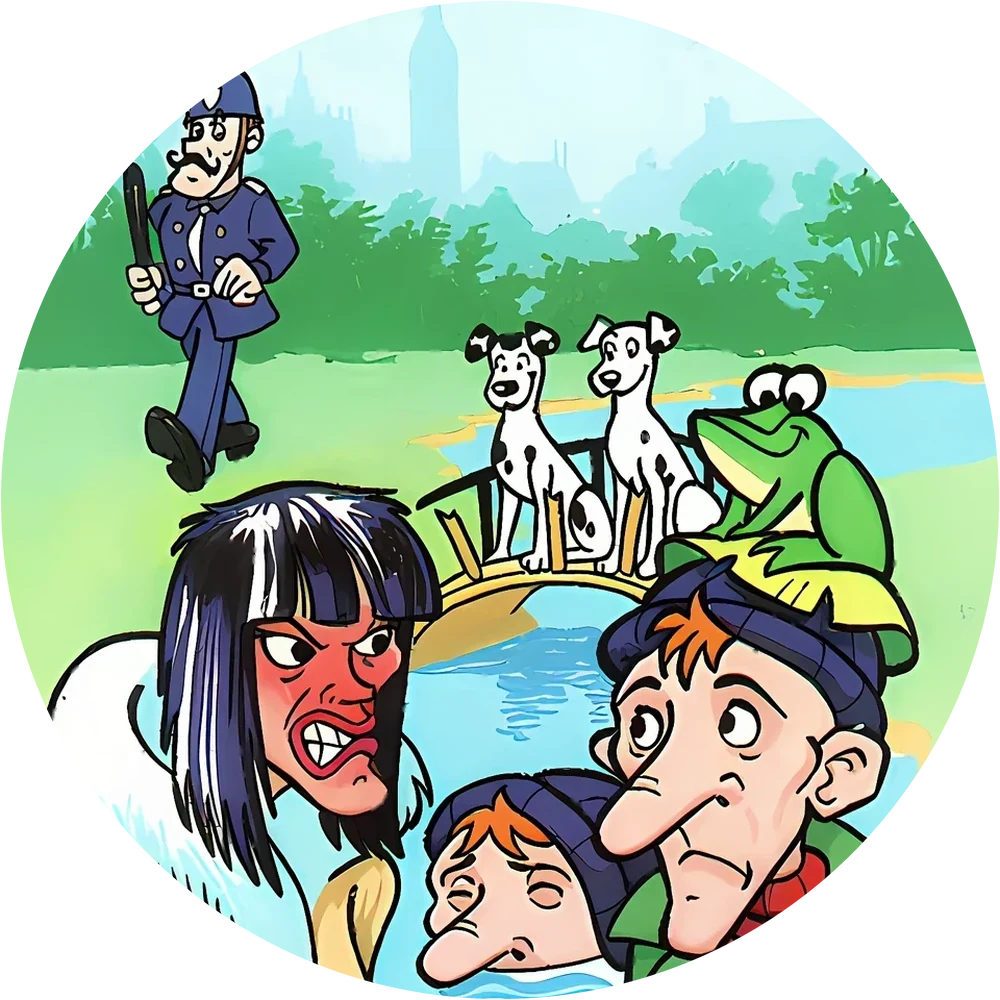 Фишка Dalmatians (101 далматинец) №31 — кэпс из 90-х