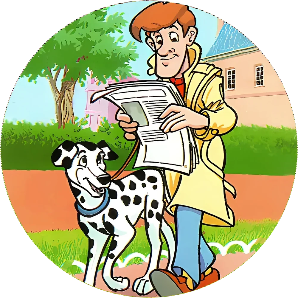 Фишка Dalmatians (101 далматинец) №4 — кэпс из 90-х