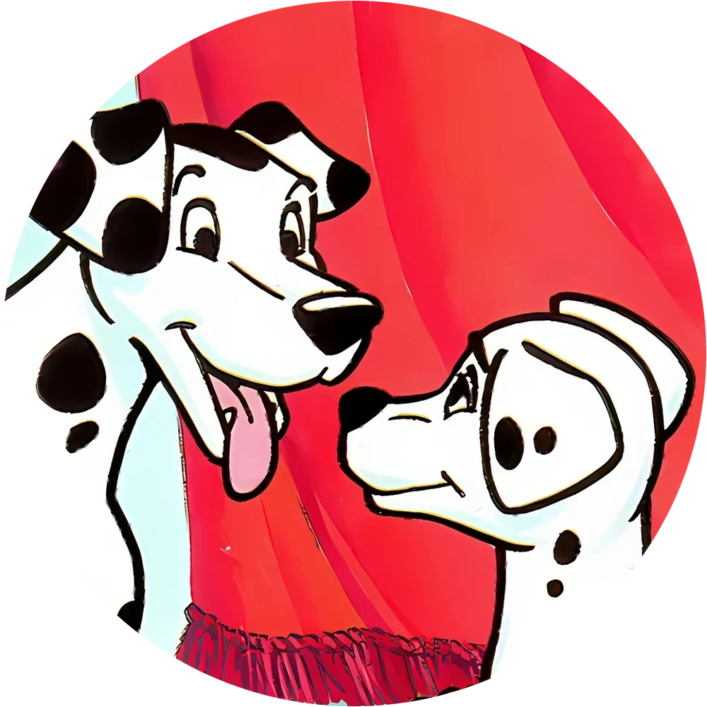 Фишка Dalmatians (101 далматинец) №8 — кэпс из 90-х