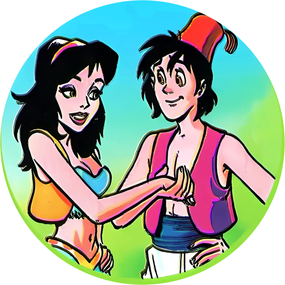 Aladdin cap #21 — 90s pog
