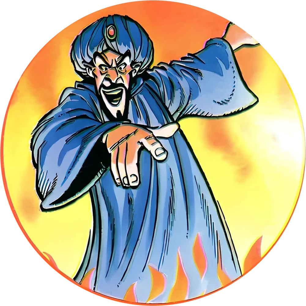 Aladdin cap #5 — 90s pog