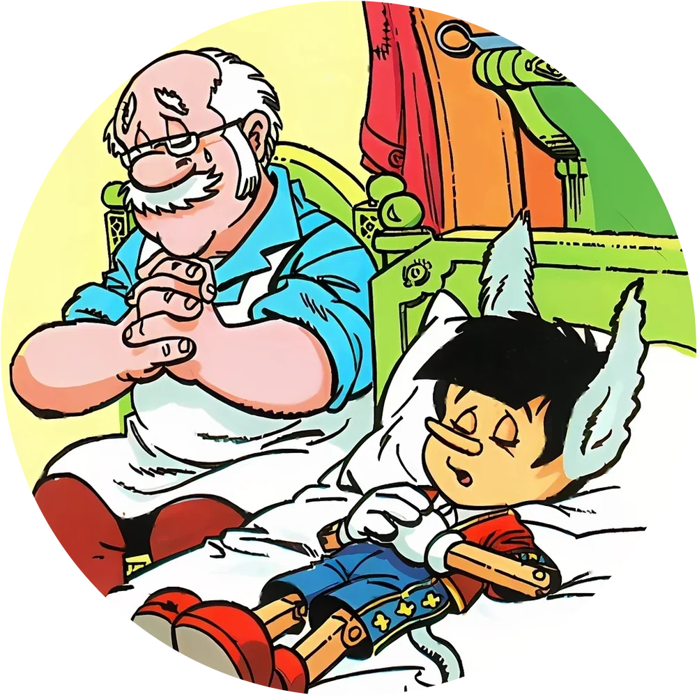 Pinocchio cap #26 — 90s pog