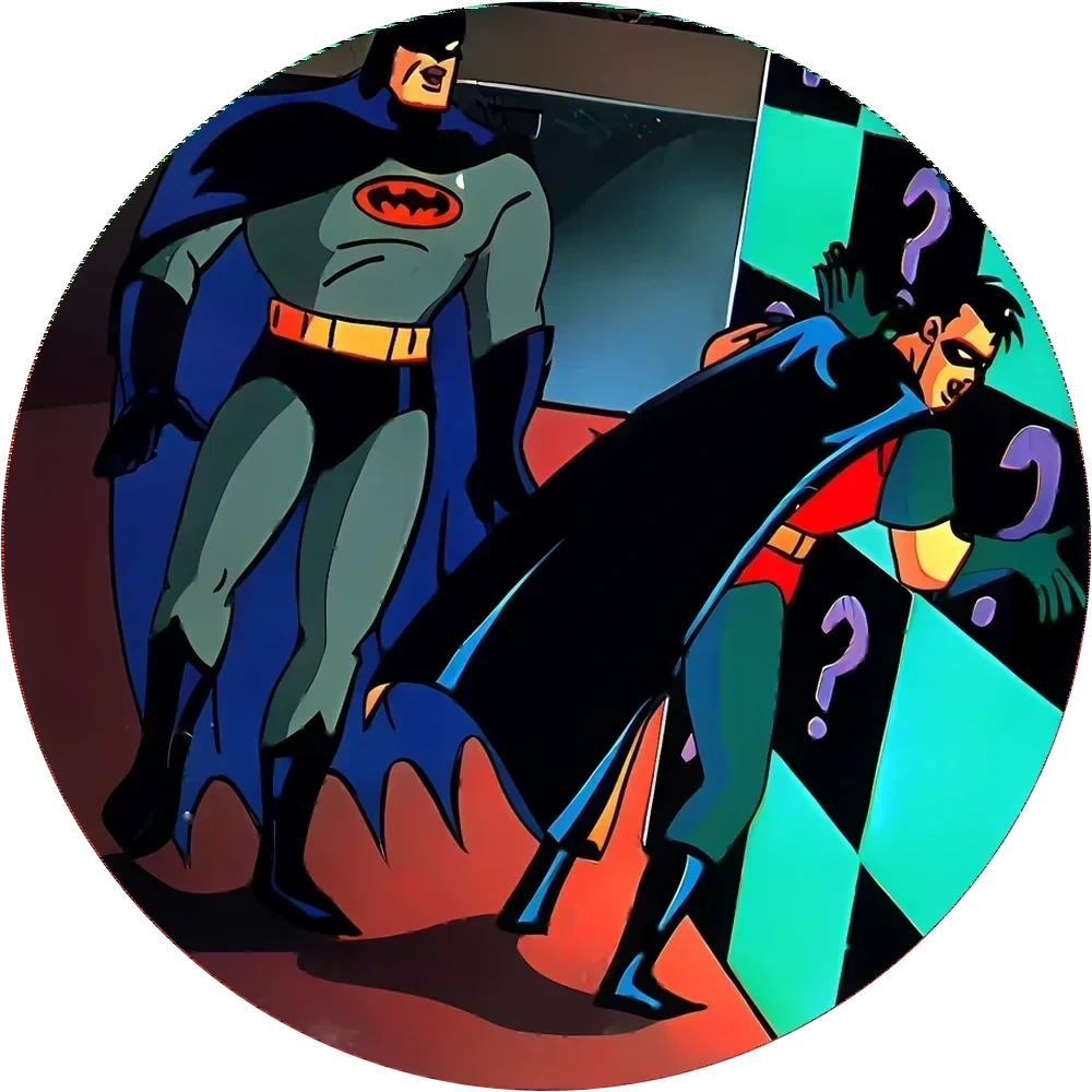 Batman cap #100 — 90s pog
