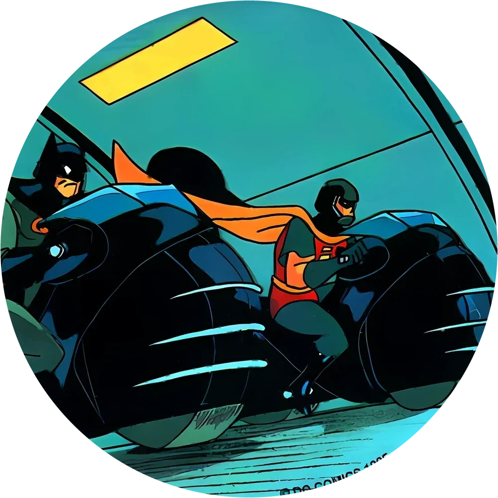 Batman cap #12 — 90s pog