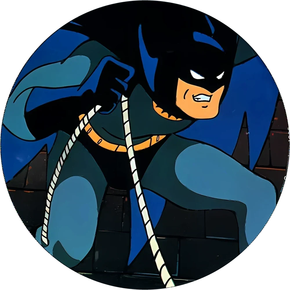 Batman cap #33 — 90s pog