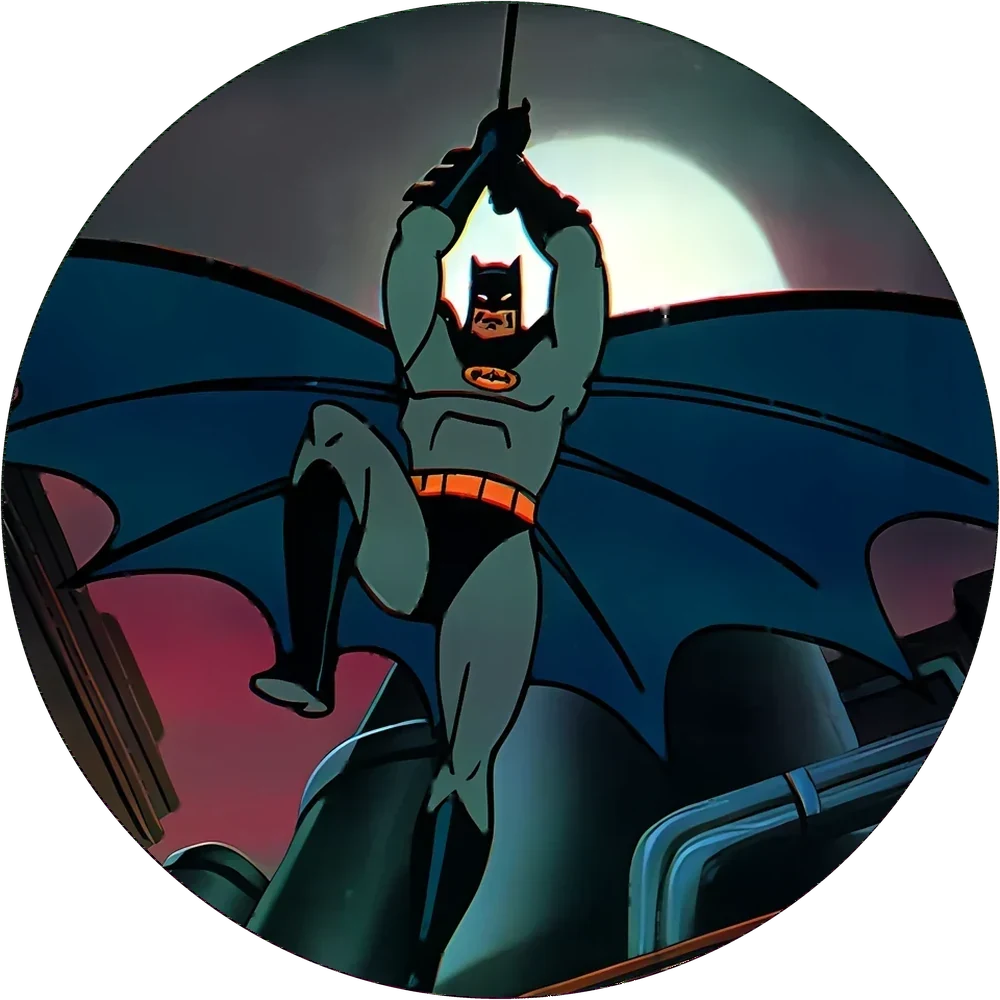 Batman cap #52 — 90s pog