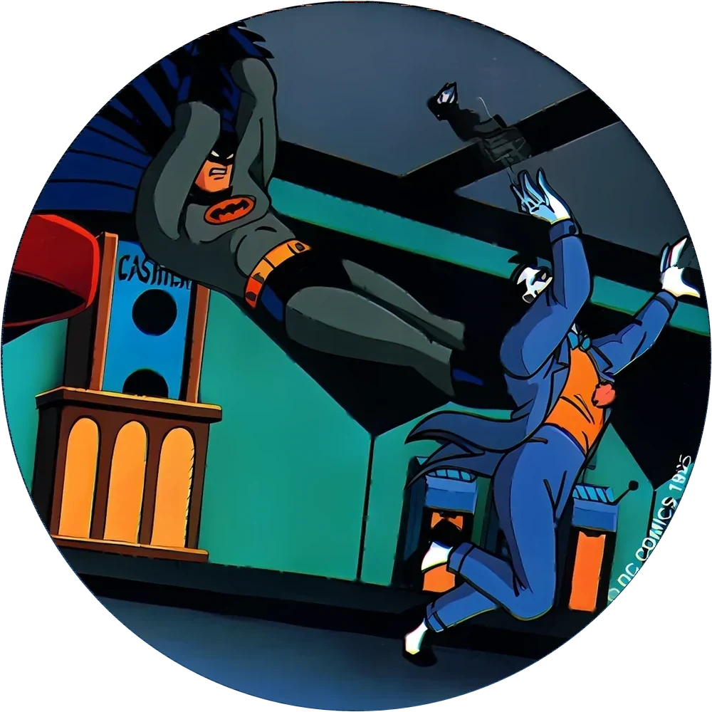 Batman cap #91 — 90s pog