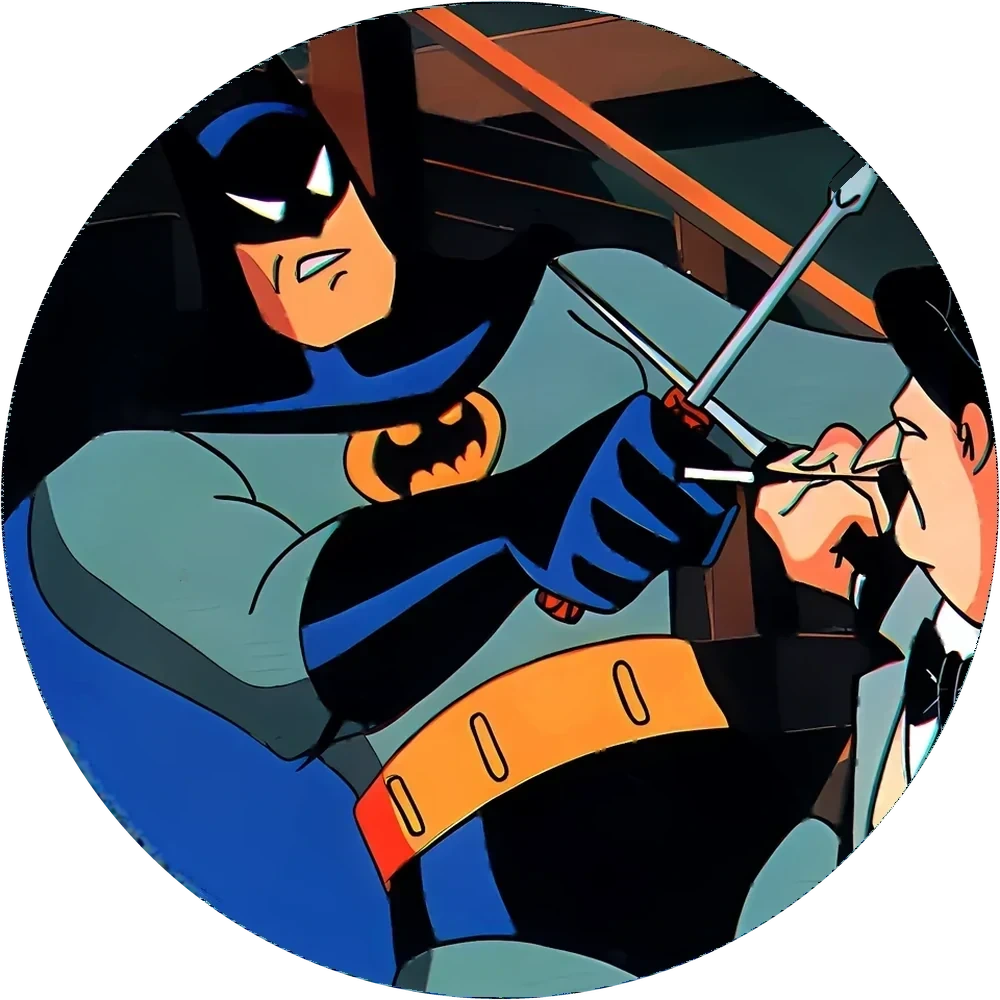 Batman cap #92 — 90s pog