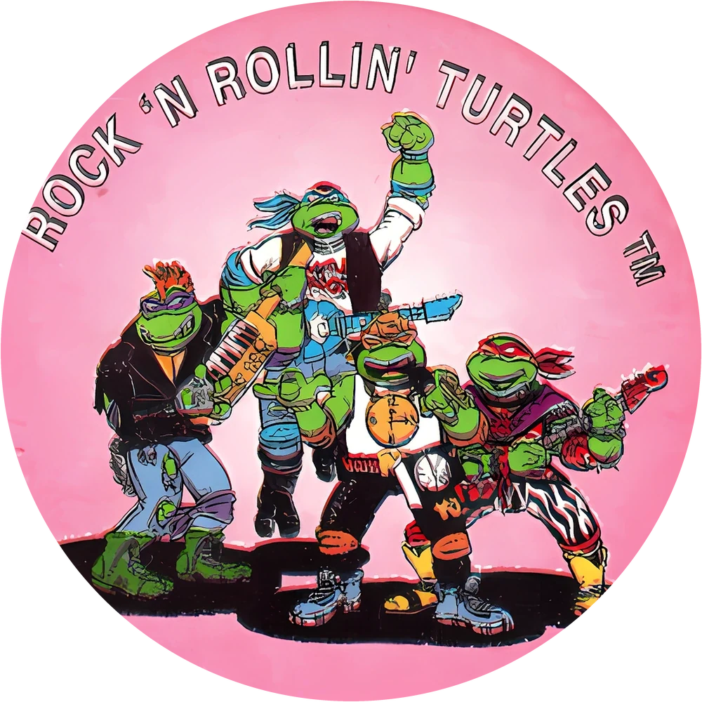 Фишка Turtles №123 — кэпс из 90-х