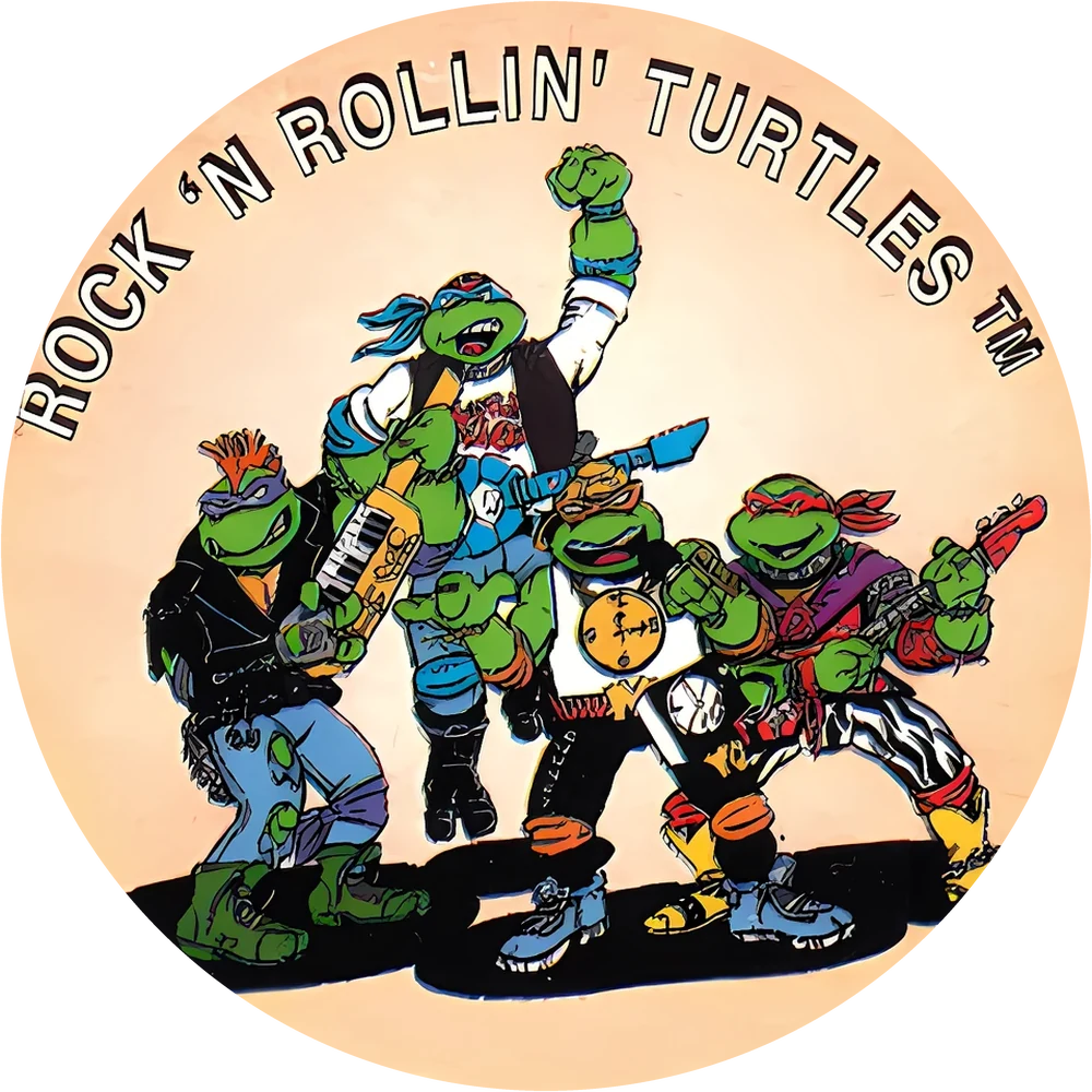 Фишка Turtles №124 — кэпс из 90-х