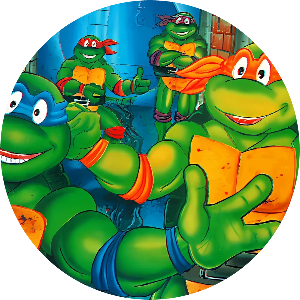 Фишка Turtles №152 — кэпс из 90-х