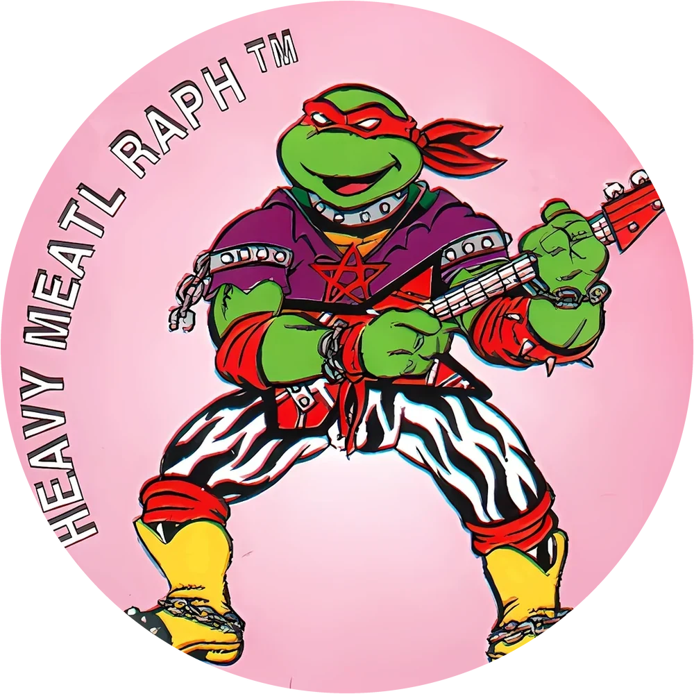 Фишка Turtles №18 — кэпс из 90-х