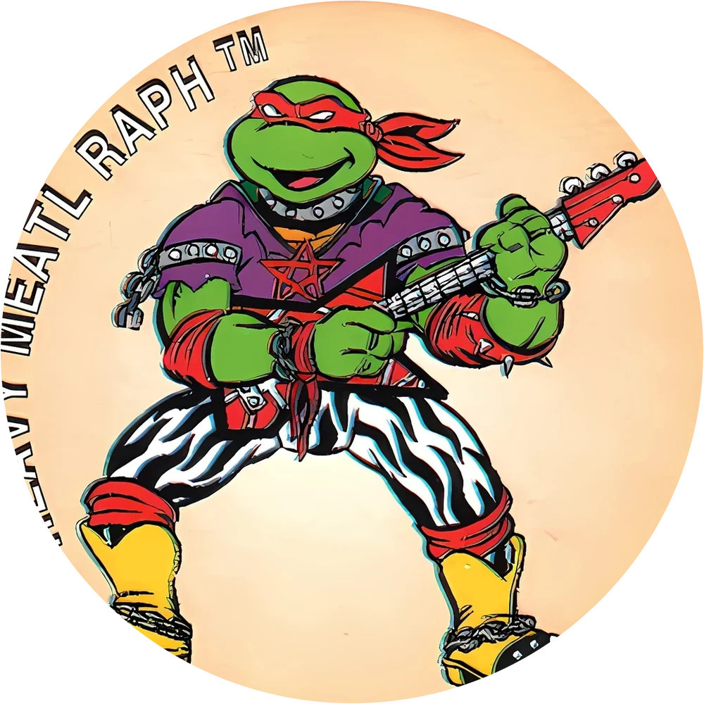 Фишка Turtles №19 — кэпс из 90-х