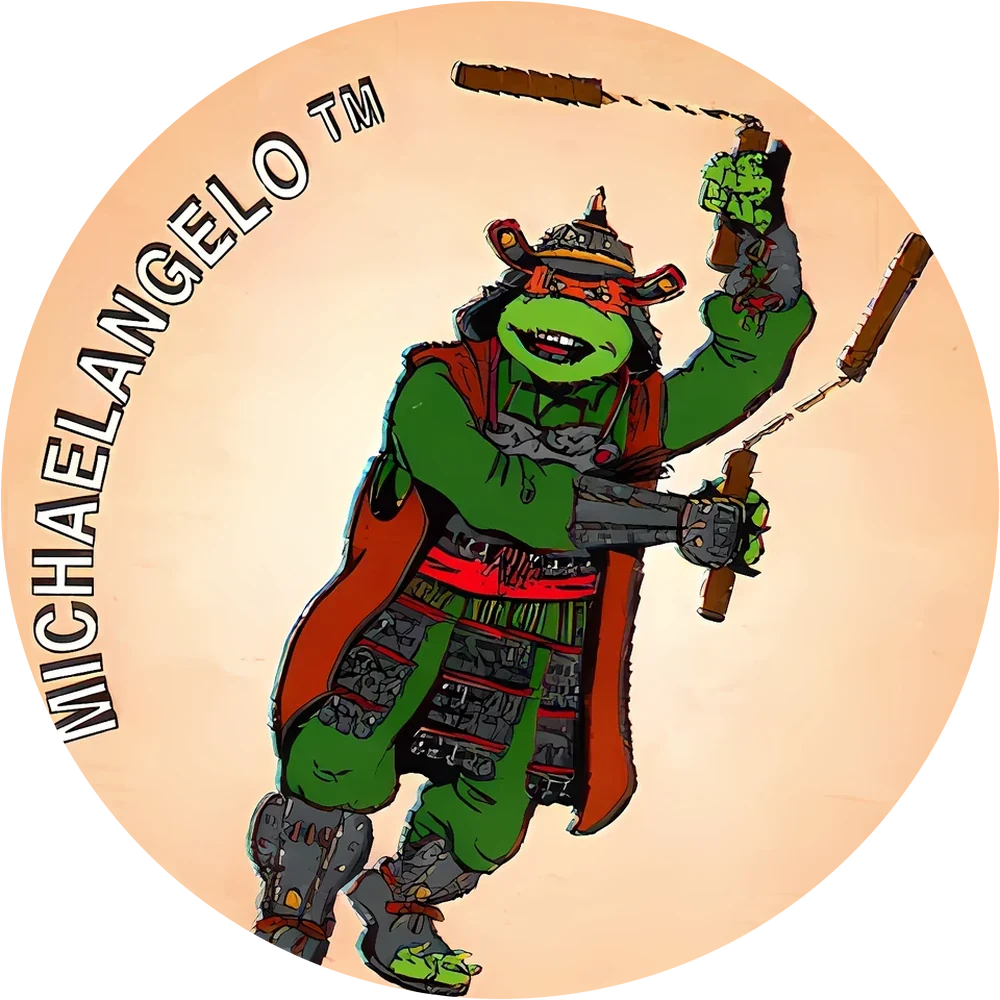 Фишка Turtles №54 — кэпс из 90-х