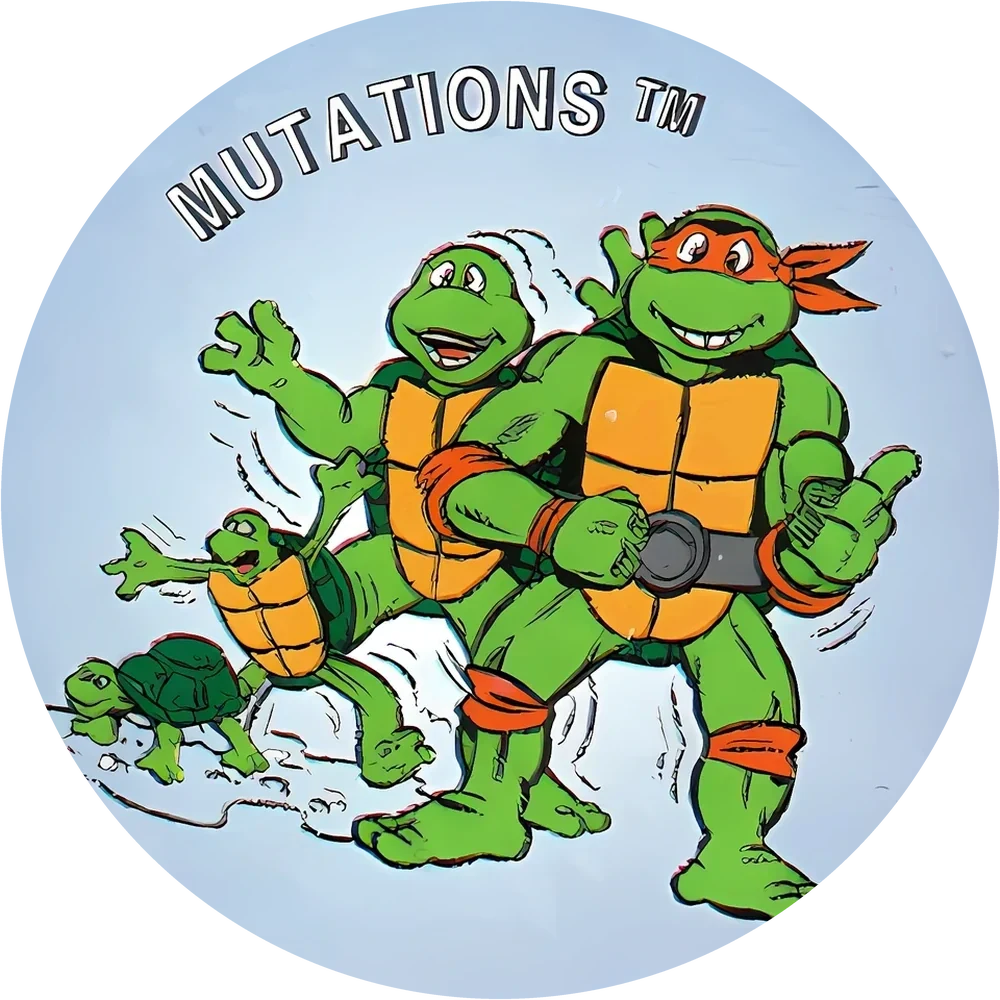 Фишка Turtles №57 — кэпс из 90-х
